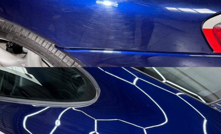 olissage carrosserie voiture avant après Braine-l'Alleud Washello