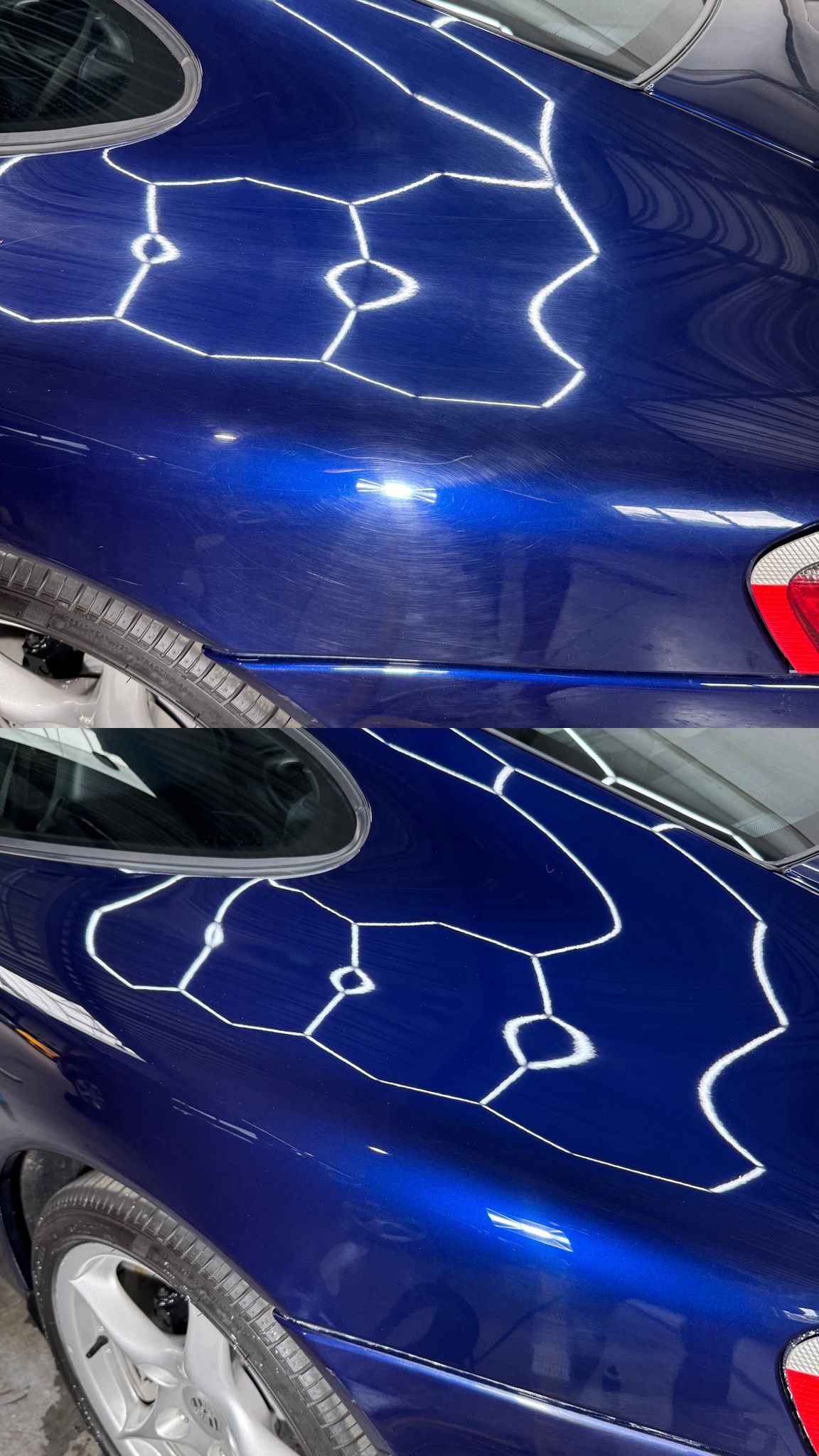 olissage carrosserie voiture avant après Braine-l'Alleud Washello